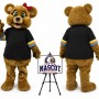 Female Bear Mascot Costume