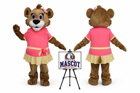 Female Lion Mascot Costume