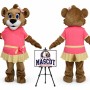 Female Lion Mascot Costume