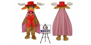 Female Moose Mascot Costume Female Moose Mascot Costume