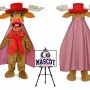 Female Moose Mascot Costume