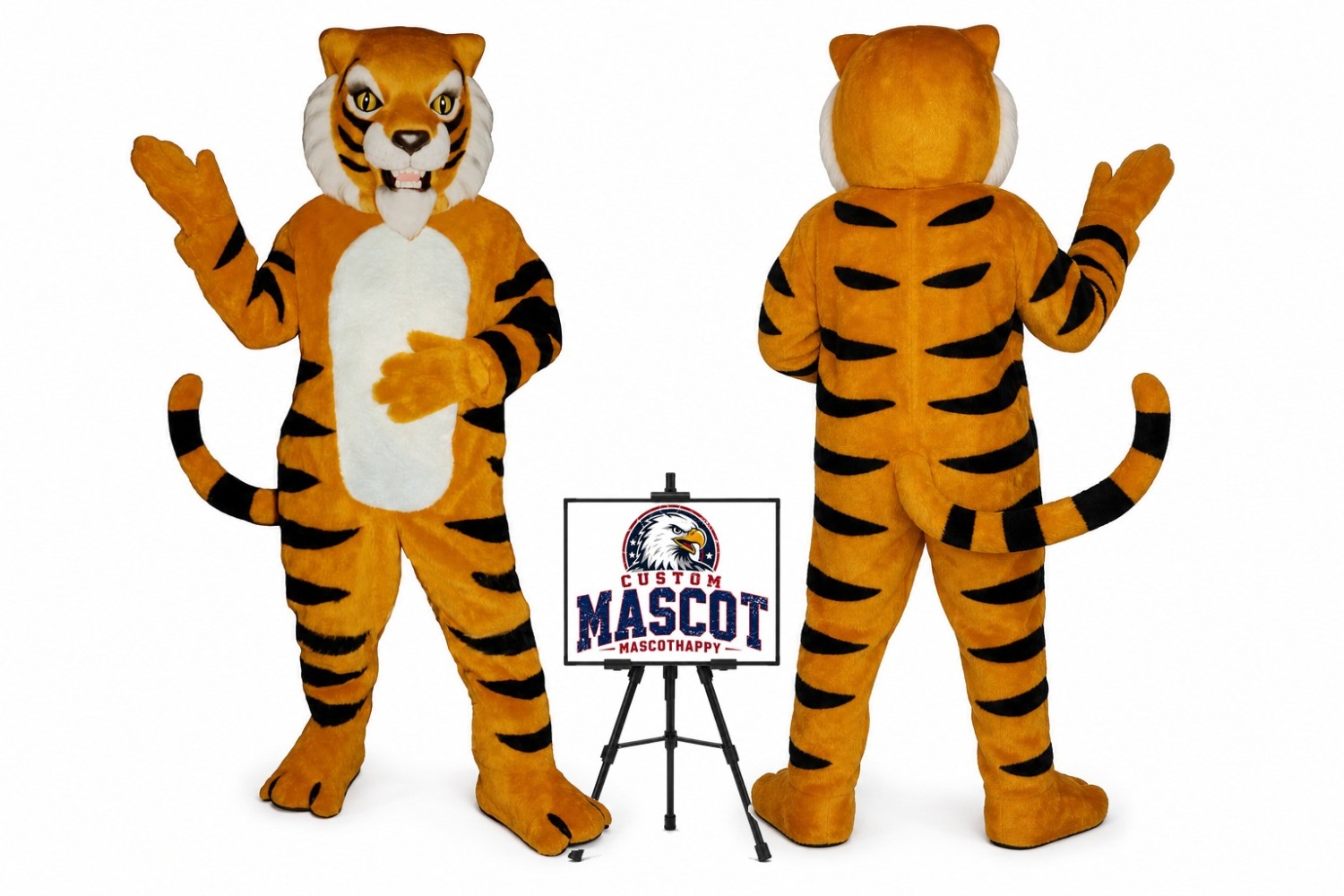 Ferocious Tiger Mascot Costume Ferocious Tiger Mascot Costume