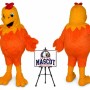 Ferocity Cock Chicken Mascot Costume