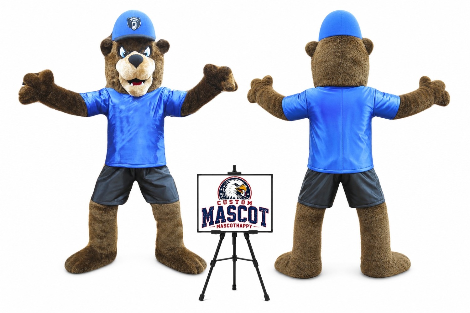 Fierce Bear Mascot Costume Fierce Bear Mascot Costume