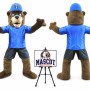 Fierce Bear Mascot Costume