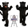 Fierce Panther Mascot Costume