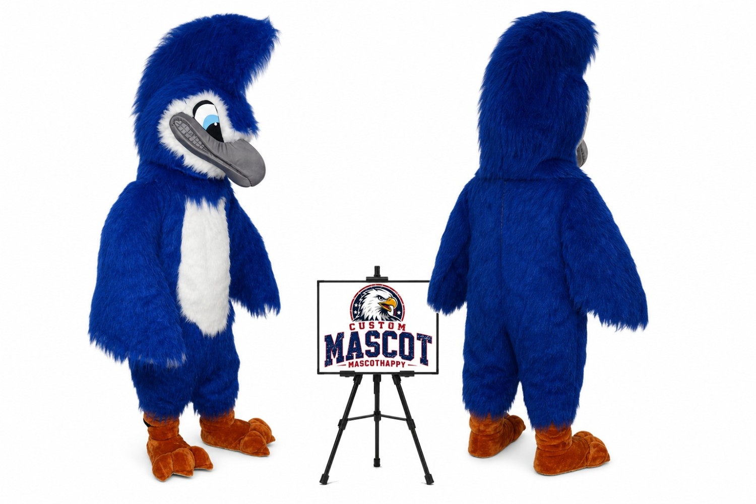 Fierce Eagle Mascot Costume Fierce Eagle Mascot Costume
