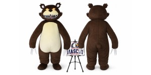 Fierce Fear Bear Mascot Costume Fierce Fear Bear Mascot Costume