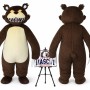Fierce Fear Bear Mascot Costume