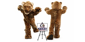 Fierce Leopard Jaguar Panther Mascot Costume Fierce Leopard Jaguar Panther Mascot Costume