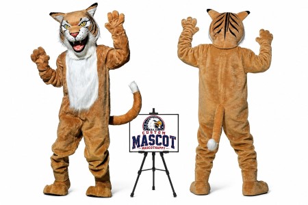 Fierce Wildcat Mascot Costume