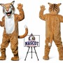 Fierce Wildcat Mascot Costume