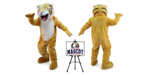 Fierce Wildcat Mascot Costume Fierce Wildcat Mascot Costume