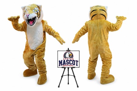 Fierce Wildcat Mascot Costume