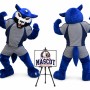Fierce Wolf Mascot Costume