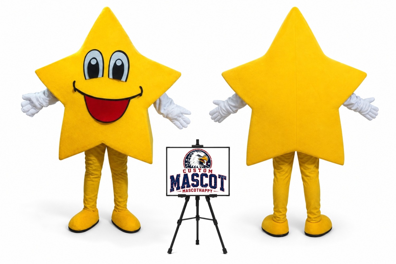 Five-Pointed Star Mascot Costume