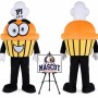 Food Cake Cartoon Mascot Costume for Food Events