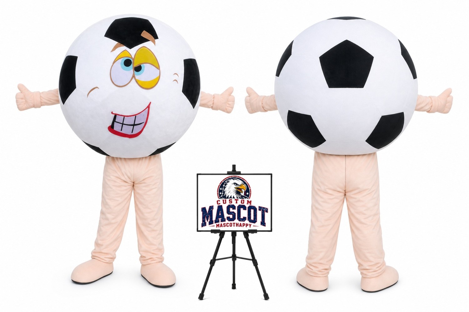 Football Mascot Costume for Sports Events Football Mascot Costume for Sports Events