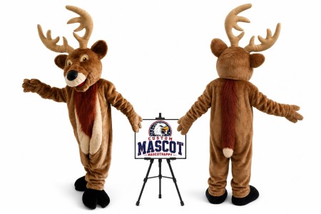 Forest Elk Deer Moose Mascot Costume