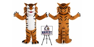 Forest Tiger Mascot Costume Forest Tiger Mascot Costume