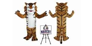 Forest Tiger Mascot Costume Forest Tiger Mascot Costume