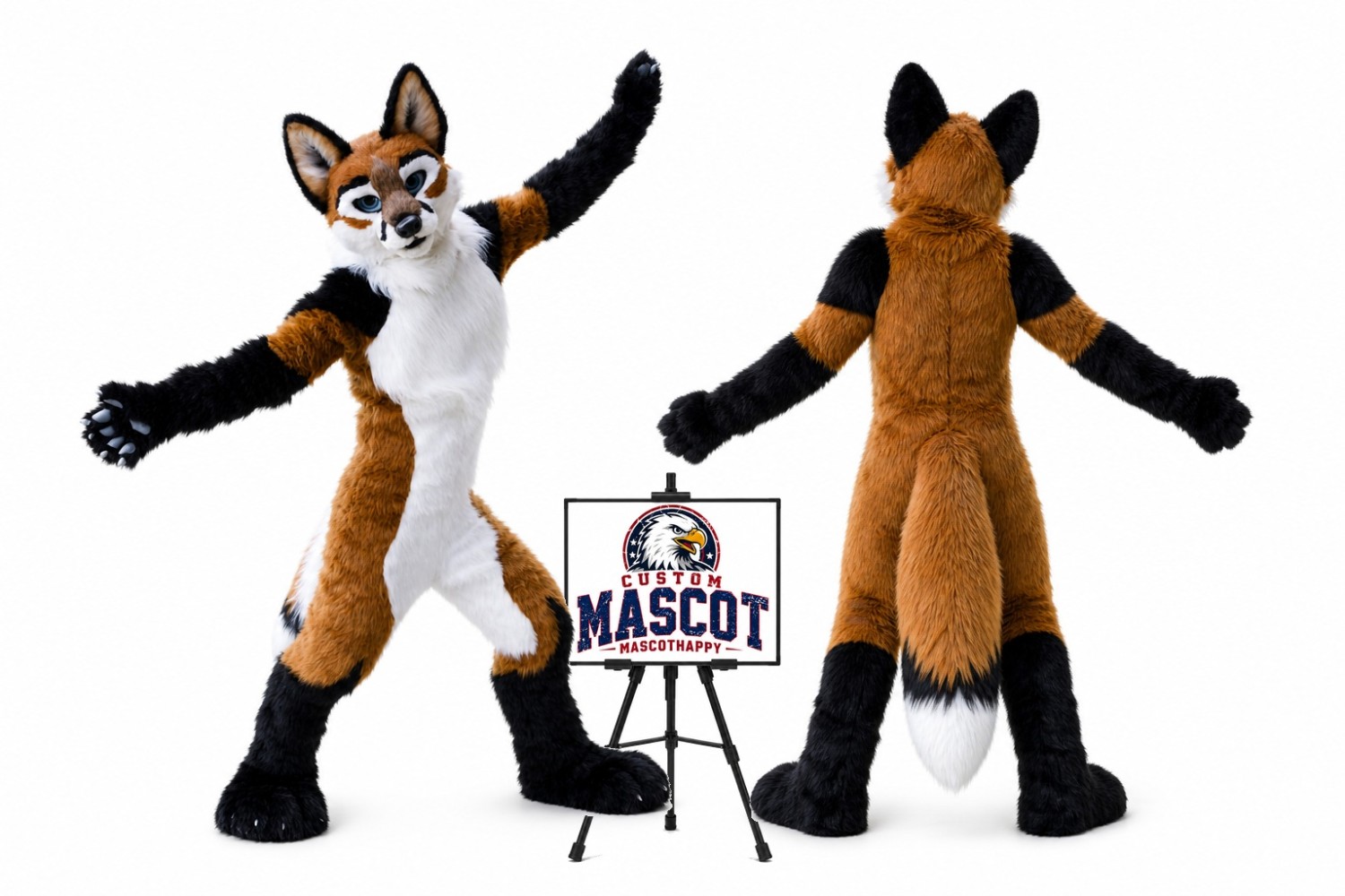 Fox Wolf Fursuit Mascot Costumess Halloween Costumes Mascot Costume for Halloween Events Fox Wolf Fursuit Mascot Costumess Halloween Costumes Mascot Costume for Halloween Events