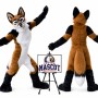 Fox Wolf Fursuit Mascot Costumess Halloween Costumes Mascot Costume for Halloween Events