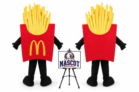 French Fries Mascot Costume