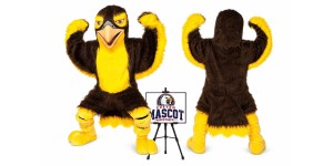 Friendly Falcon Eagle Mascot Costume Friendly Falcon Eagle Mascot Costume