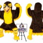 Friendly Falcon Eagle Mascot Costume