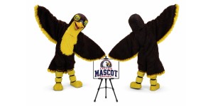 Friendly Falcon Hawk Eagle Mascot Costume Friendly Falcon Hawk Eagle Mascot Costume