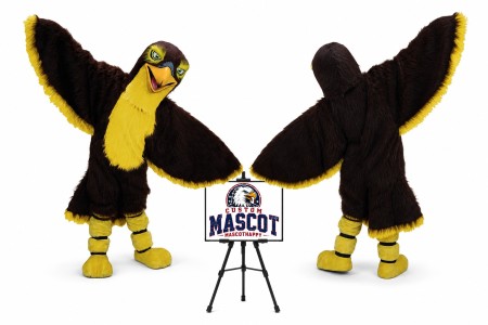 Friendly Falcon Hawk Eagle Mascot Costume
