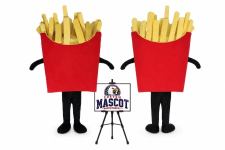 Fries Mascot Costume