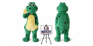 Frog Bullfrog Mascot Costume Frog Bullfrog Mascot Costume