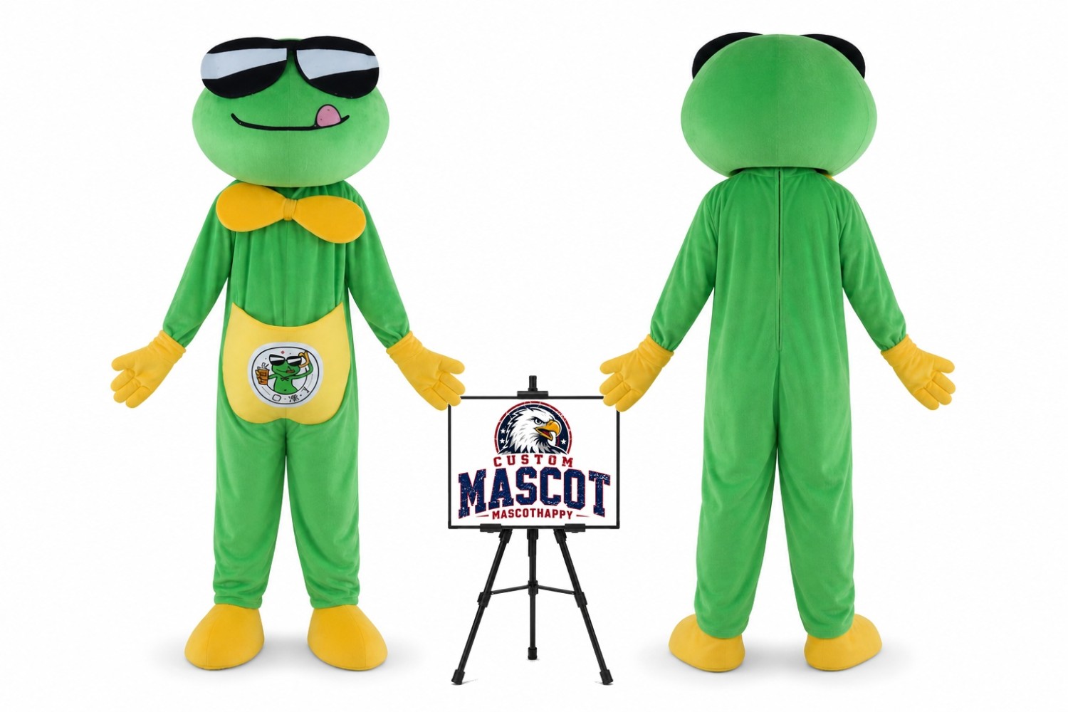 Frog Mascot Costume Frog Mascot Costume