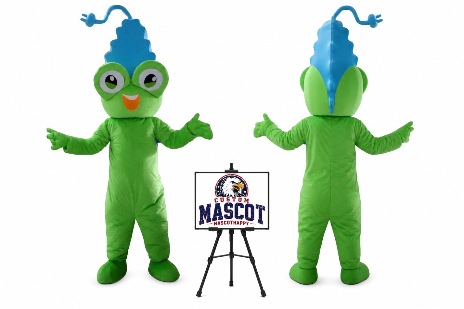 Frog Plug Mascot Costume Frog Plug Mascot Costume
