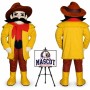 Frontiersman Mascot Costume