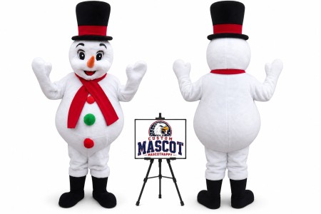 Frosty The Snowman Mascot Costume for Christmas Events