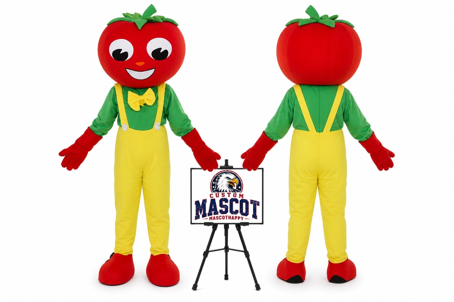 Fruit Cartoon Tomato Mascot Costume Fruit Cartoon Tomato Mascot Costume