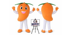 Fruit Mango Mascot Costume for Food Events Fruit Mango Mascot Costume for Food Events
