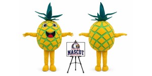Fruit Pineapple Mascot Costume for Food Events Fruit Pineapple Mascot Costume for Food Events