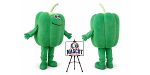 Fruit vegetables Pepper Mascot Costume Fruit vegetables Pepper Mascot Costume