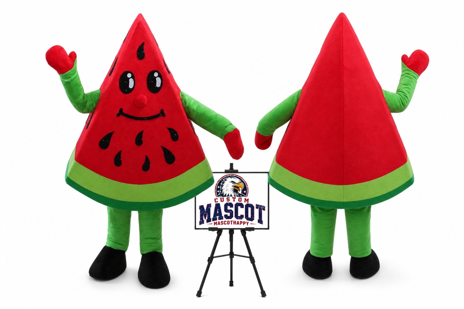 Fruit Watermelon Mascot Costume Fruit Watermelon Mascot Costume