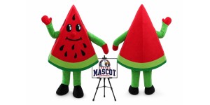 Fruit Watermelon Mascot Costume Fruit Watermelon Mascot Costume