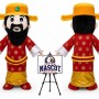 Fu Lu Shou Adult Mascot Costume
