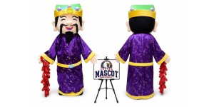 Fu Lu Shou Fortune New Year Mascot Costume Fu Lu Shou Fortune New Year Mascot Costume