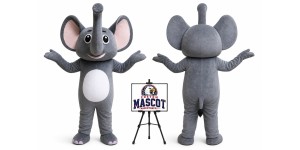 Funny Adult Elephant Mascot Costume Funny Adult Elephant Mascot Costume