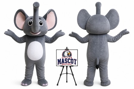 Funny Adult Elephant Mascot Costume