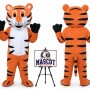 Funny Animal Tiger Mascot Costume