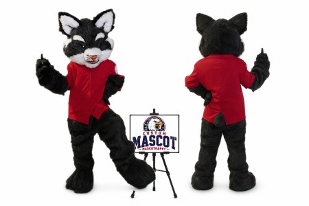 Funny Bobcat Cat Mascot Costume
